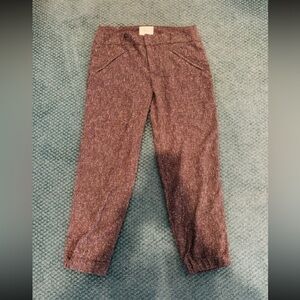 ANTHROPOLOGIE ELEVENSES Grey Pants, Size 6